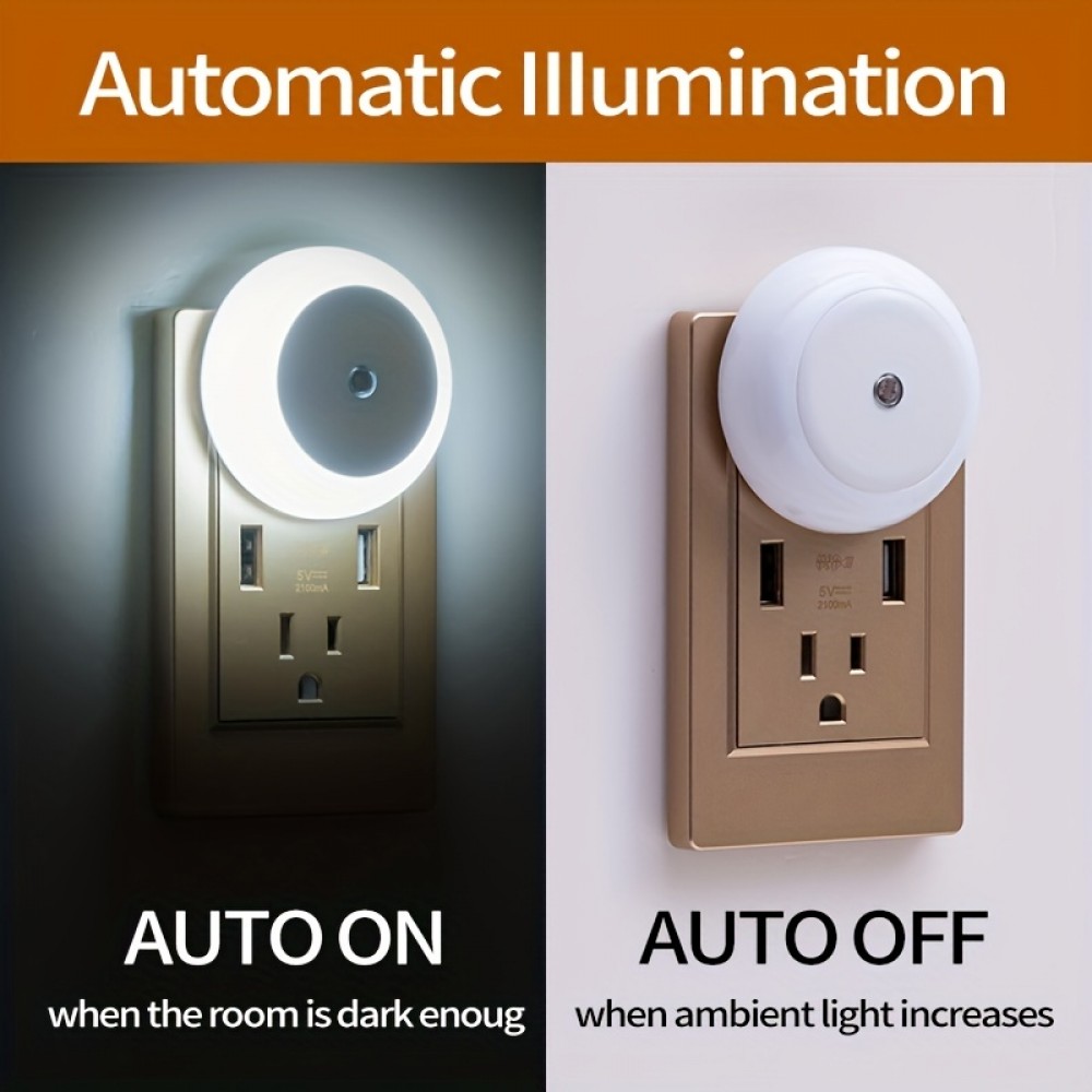 New Brightness Sensing Night Light New Brightness Sensing Night Light