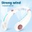 Stay Cool And Comfortable Portable Neck Fan USB Charging Digital Display, 5-speed Mini Fan Cool Portable Fan, Perfect Gift For Birthday/Christmas, For Fishing/Camping/Travel