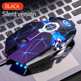 Silent & Stylish Gaming Mouse With Macro & Breathing Lights LED - Perfect For PC & Laptop Gamers! Silent & Stylish Gaming Mouse With Macro & Breathing Lights LED - Perfect For PC & Laptop Gamers!