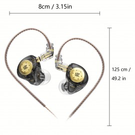 KZ EDX Pro In Ear Monitor Headphones Wired IEM Earphones Dual DD HiFi Stereo Sound Earphones Noise Cancelling Earbuds KZ EDX Pro In Ear Monitor Headphones Wired IEM Earphones Dual DD HiFi Stereo Sound Earphones Noise Cancelling Earbuds