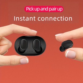 New A6s Tws  ln-Ear Hi-fi Stereo Wireless Earbuds:Superb Audio Quality & Long Battery Life - Perfect Gift For Men &Women!