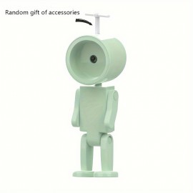 1pc Robot Design Book Light, LED Mini Cute Book Light, Desktop Decoration Atmosphere Light, Cartoon Gift Night Light, Space Magnetic Night Light, Can Be Used As A Mobile Phone Holder