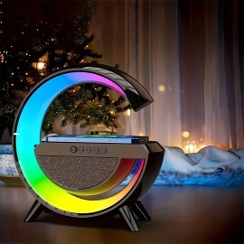 Colorful Nightlight Wireless Phone Charger With Speaker - Perfect Gift!