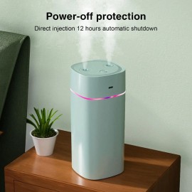 Humidifier 20.29oz Cool Mist Maker Purifier USB Ultrasonic Aroma Essential Oil Diffuser Romantic Mini Colorful Air Humidifier