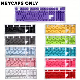 OEM Profile Keycaps 104 Keys ABS Double-shot For DIY Custom Mechanical Keyboard Keycaps Desktop Computer Backlight Keycaps Kit