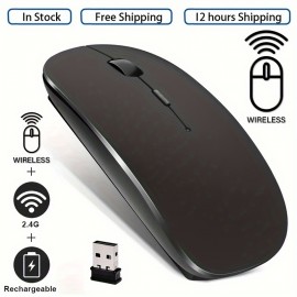 Rechargeable Wireless Mouse Wireless Mouse Computer Ergonomic Mini USB Mouse 2.4Ghz Silent For Macbook Optical Mouse For Laptop