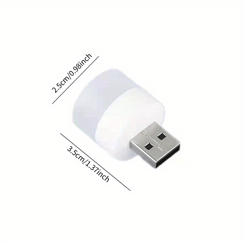 usb night light dormitory charging treasure computer mobile power charging head led lamp details 4