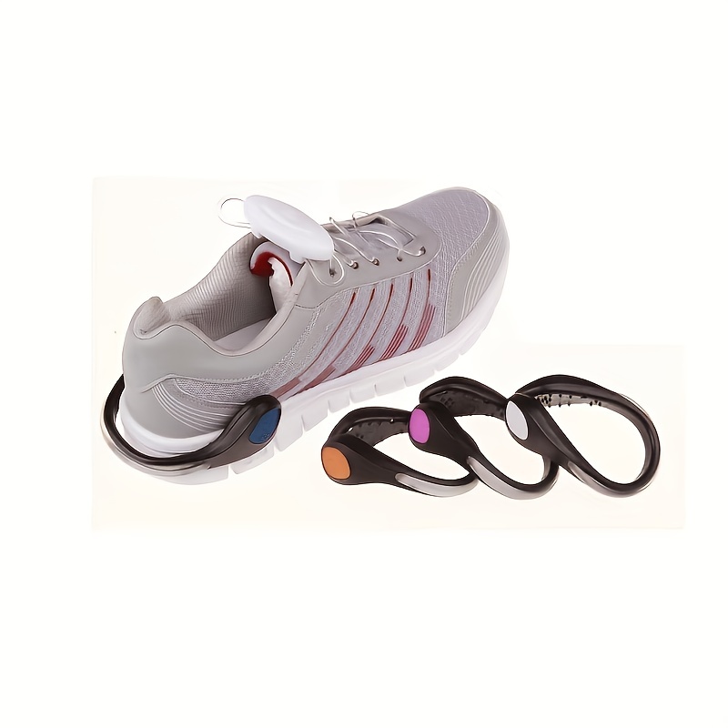 led shoe light clips stay safe while running and cycling at night with bright easy to attach gear details 0