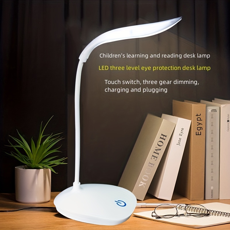 smart portable desk lamp usb rechargeable touch control eye protection night light perfect gift for birthdays easter details 2