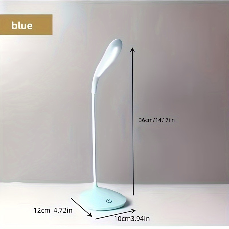 smart portable desk lamp usb rechargeable touch control eye protection night light perfect gift for birthdays easter details 4