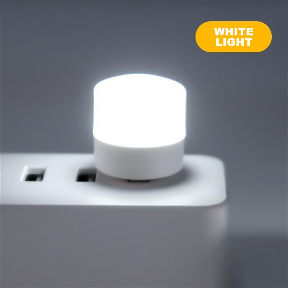 rechargeable led night lights: usb powered, 5 pcs rechargeable lamp usb lamp mini led night light power bank charging usb book lights small round reading desk lamp bulb details 10