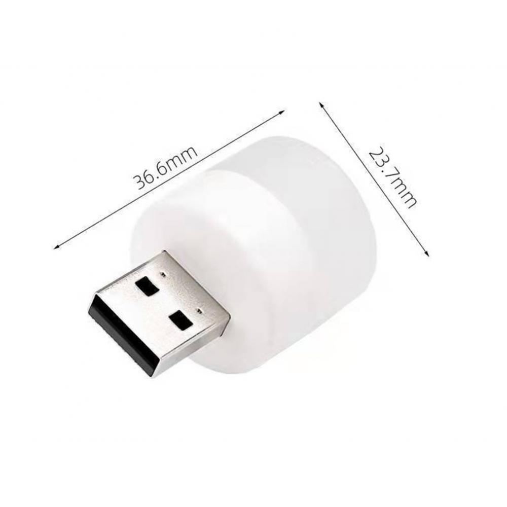 rechargeable led night lights: usb powered, 5 pcs rechargeable lamp usb lamp mini led night light power bank charging usb book lights small round reading desk lamp bulb details 11