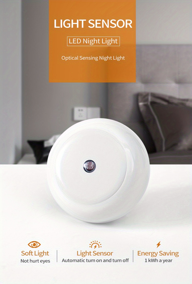 new brightness sensing night light details 0