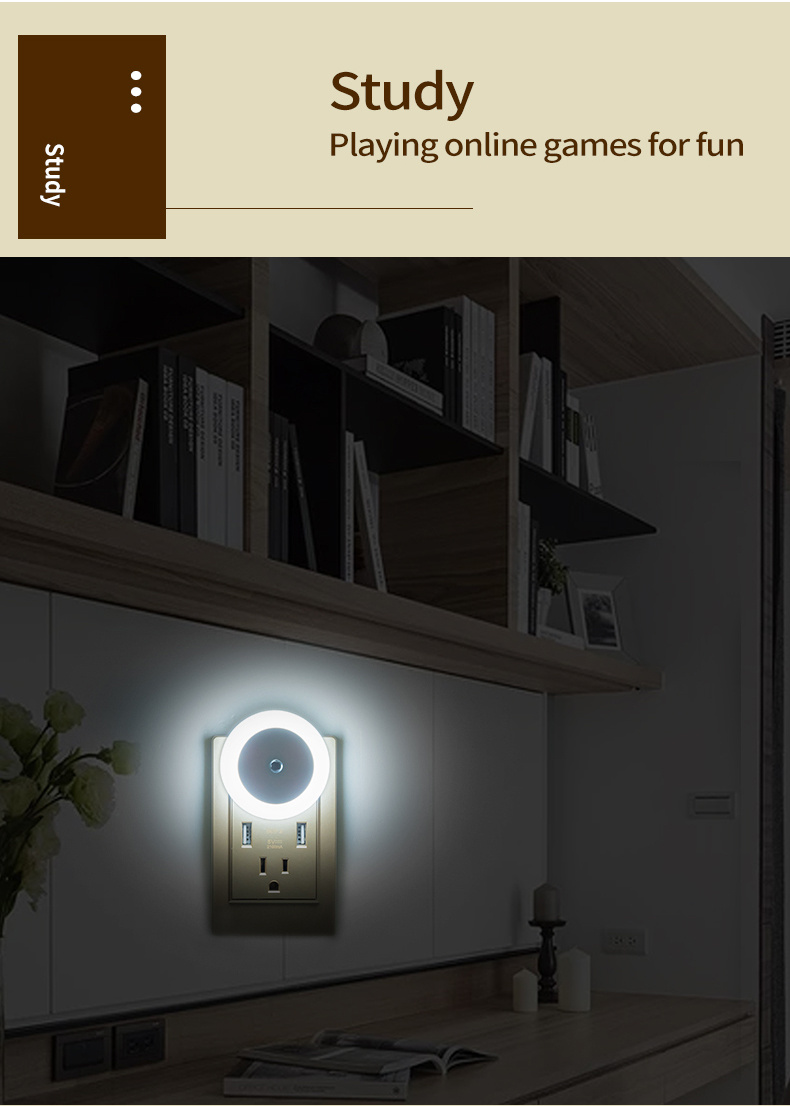 new brightness sensing night light details 4