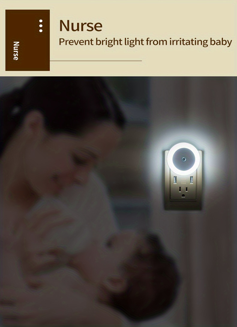 new brightness sensing night light details 6