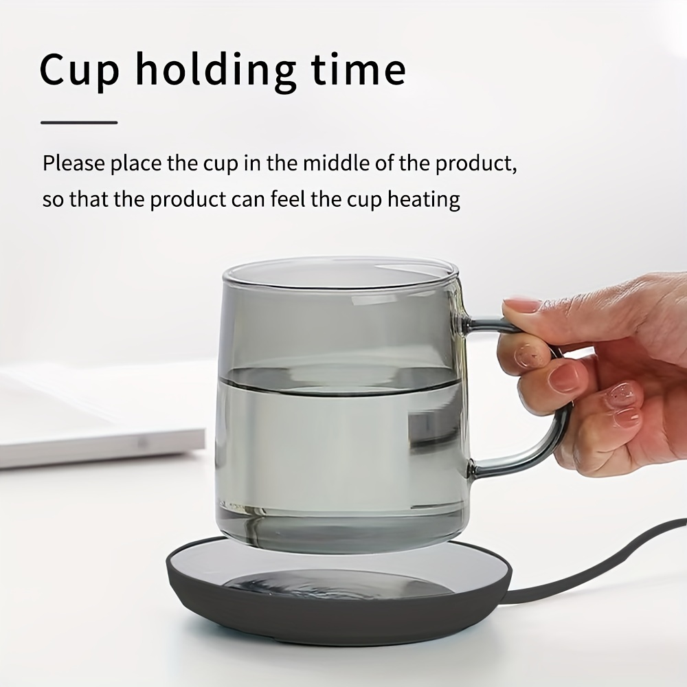 1pc automatic insulation coaster coffee cup insulation coaster for heating and heating coffee beverages milk tea and hot chocolate safe and reliable smart heating coaster coffee cup insulation cup automatic insulation heating coaster details 2