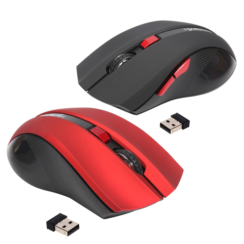 upgrade your home office with this plug play usb wireless mouse 1600dpi 6 button adjustable details 1