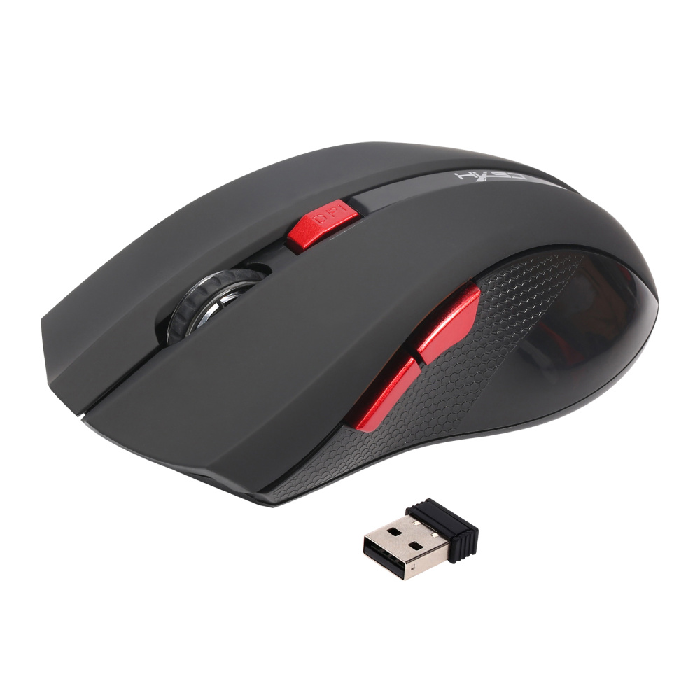 upgrade your home office with this plug play usb wireless mouse 1600dpi 6 button adjustable details 8