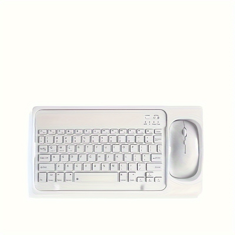 tablet phone smartphone, wireless keyboard and mouse combo rechargeable portable wireless keyboard mouse set for iphone ipad samsung tablet phone smartphone for android windows details 8