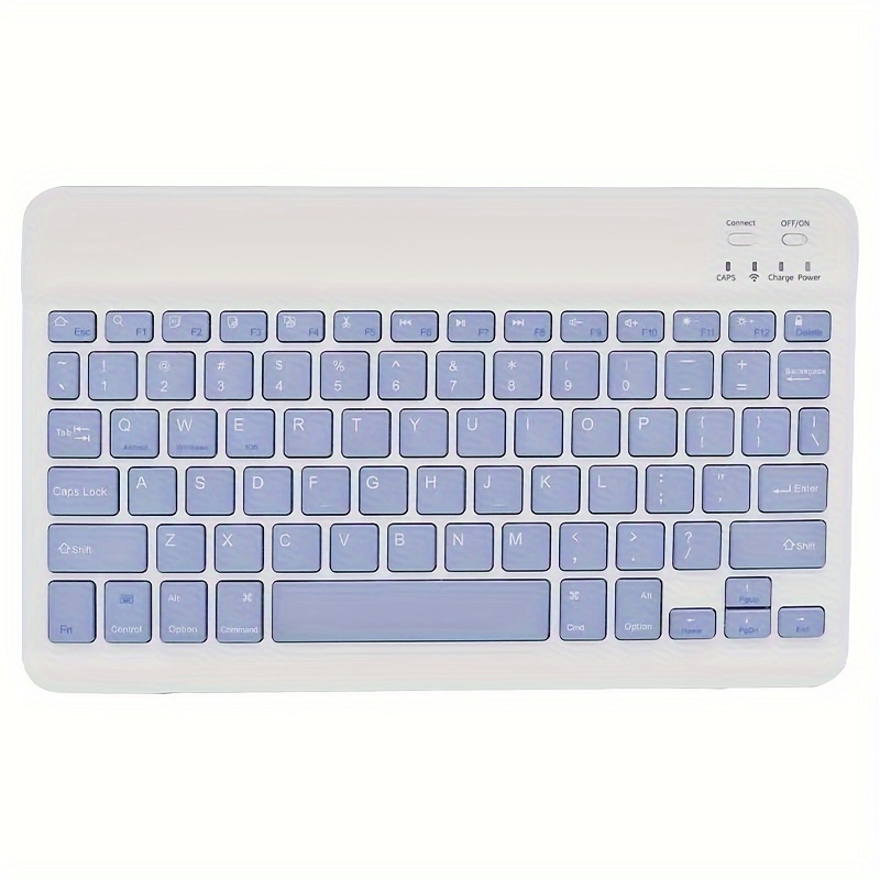 New Upgraded Metal Wireless Keyboard, Macron Color Scheme, Lightweight And Portable, Compatible With 10, 10.1, 11.7-inch, And 8 Inch Windows/IOS/Android Systems details 2