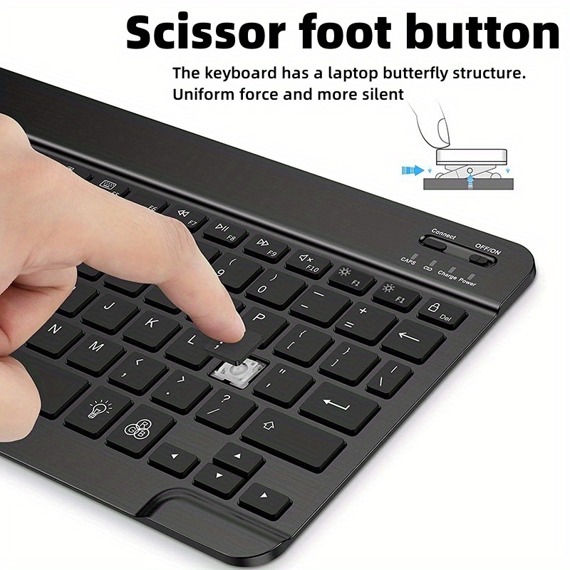 keyboard for tablet android ios windows wireless mouse keyboard bt rainbow backlit keyboard for ipad phone details 0