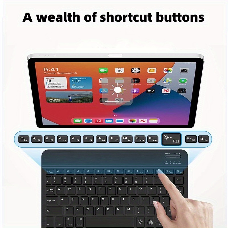 keyboard for tablet android ios windows wireless mouse keyboard bt rainbow backlit keyboard for ipad phone details 10