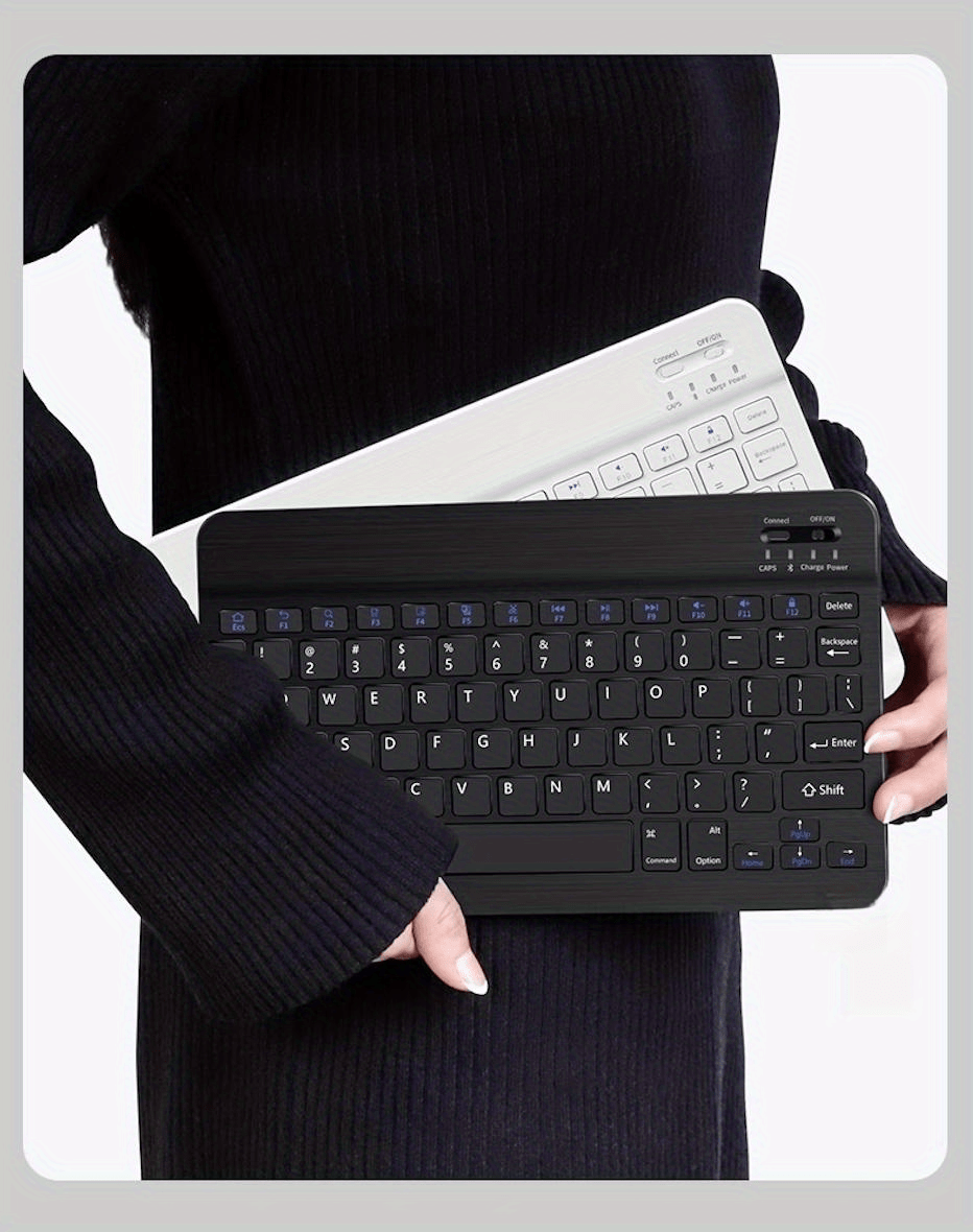 wireless rechargeable illuminated keyboard, wireless rechargeable illuminated keyboard perfect for android ios and windows devices details 0