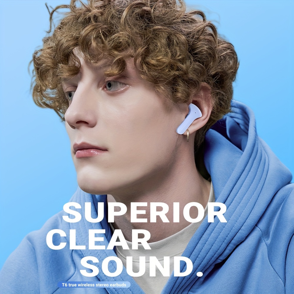 air31 wireless sports game low latency wireless headset color transparent warehouse wireless headset noise tws mini wireless earphone gaming headset with noise reduction microphone headphones details 1